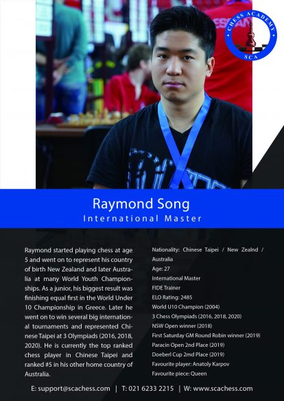 Raymond Song Chess Bio