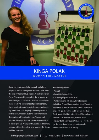 WFM Coach Kinga Polak- Bio